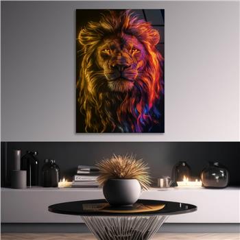 Dikey Doğa Temalı Cam Tablo 330