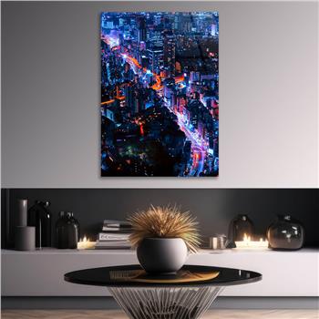 Dikey Doğa Temalı Cam Tablo 269