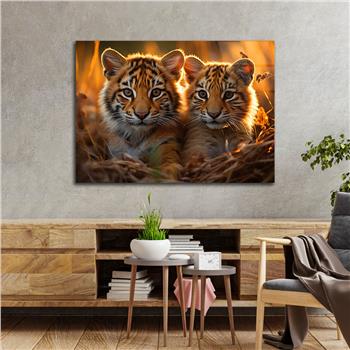 Yatay Doğa Temalı Cam Tablo 444