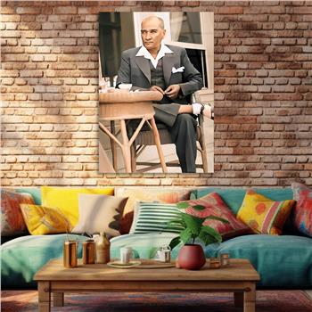 Dikey VatanTemalı Cam Tablo 137