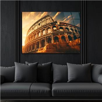 Yatay DoğaTemalı Cam Tablo 415