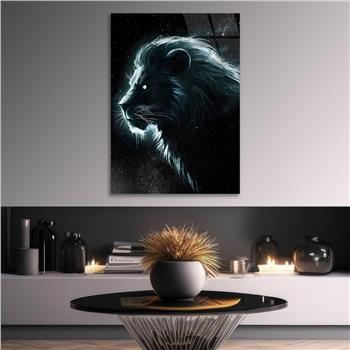 Dikey Doğa Temalı Cam Tablo 333