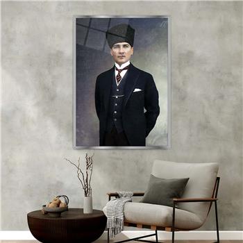 bedrucktes Glas mit Aluminiumrahmen und Nation Themen 