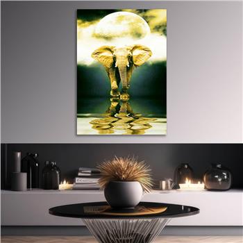 Kunst Thema auf bedrucktem Glas