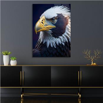 Dikey Doğa Temalı Cam Tablo 246