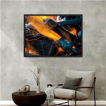 bedrucktes Glas mit Aluminiumrahmen und Kunst Themen 