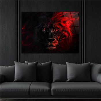 Yatay Doğa Temalı Cam Tablo 457