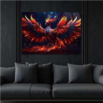 Yatay Sanat Temalı Cam Tablo 586