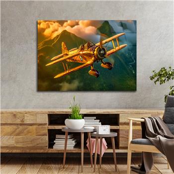 Yatay DoğaTemalı Cam Tablo 384