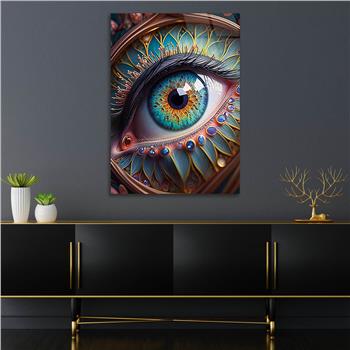 Thema Natur auf bedrucktem Glas