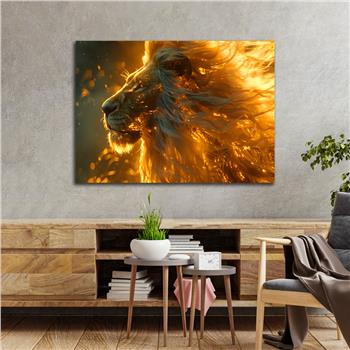 Yatay Doğa Temalı Cam Tablo 528