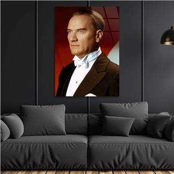 Dikey VatanTemalı Cam Tablo 283