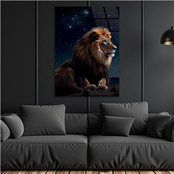 Thema Natur auf bedrucktem Glas