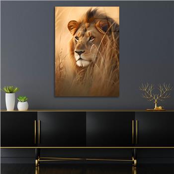 Dikey Doğa Temalı Cam Tablo 375