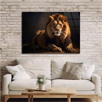 Yatay Doğa Temalı Cam Tablo 445