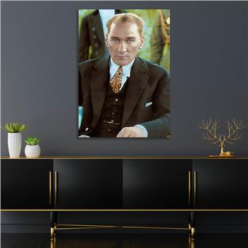 Dikey VatanTemalı Cam Tablo 226