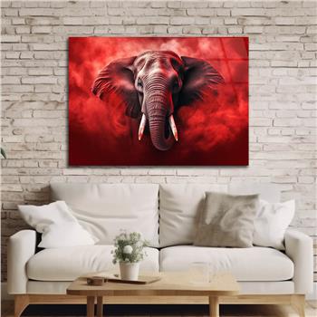 Horizontal Art-Themed Tempered Glass Wall Art 363