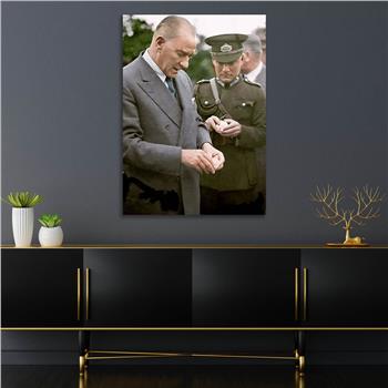 Dikey VatanTemalı Cam Tablo 171