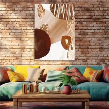 Kunst Thema auf bedrucktem Glas