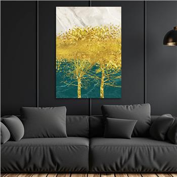 Kunst Thema auf bedrucktem Glas