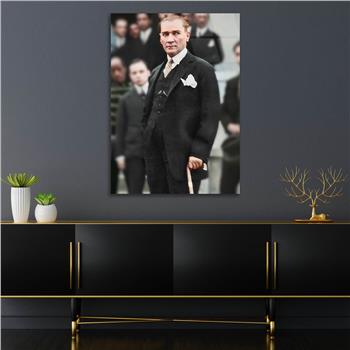 Dikey VatanTemalı Cam Tablo 217