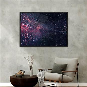 bedrucktes Glas mit Aluminiumrahmen und Kunst Themen 