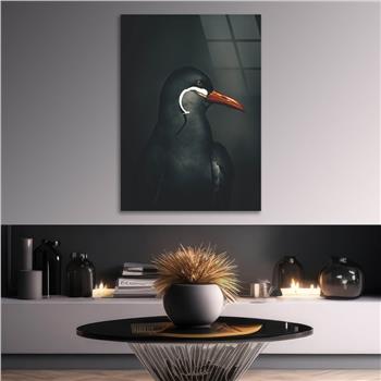 Kunst Thema auf bedrucktem Glas