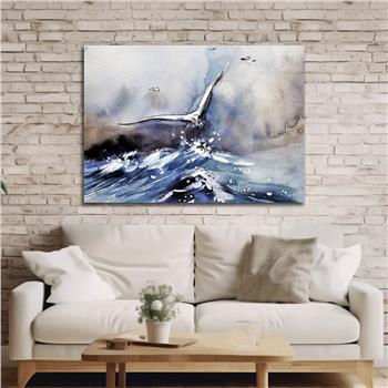 Horizontal Art-Themed Tempered Glass Wall Art 423