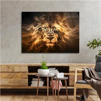 Yatay Doğa Temalı Cam Tablo 448