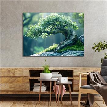 Yatay Doğa Temalı Cam Tablo 432