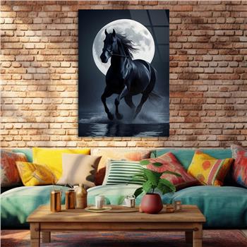 Dikey Doğa Temalı Cam Tablo 387