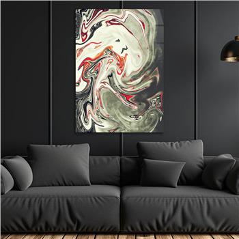 Kunst Thema auf bedrucktem Glas