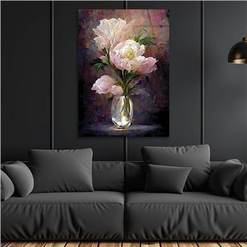 Kunst Thema auf bedrucktem Glas