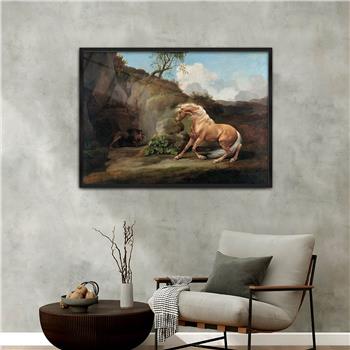 bedrucktes Glas mit Aluminiumrahmen und Kunst Themen 