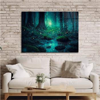 Kunst Thema auf bedrucktem Glas 527