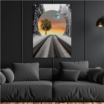 Kunst Thema auf bedrucktem Glas 305