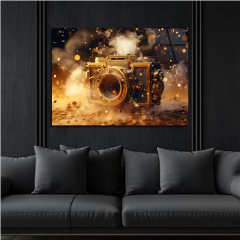 Kunst Thema auf bedrucktem Glas 490