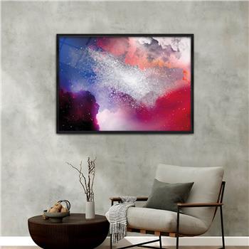 bedrucktes Glas mit Aluminiumrahmen und Kunst Themen 