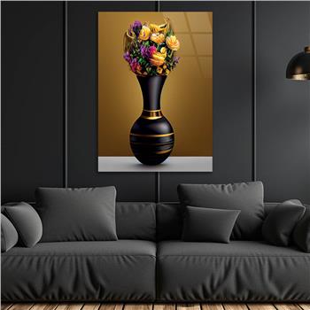 Kunst Thema auf bedrucktem Glas