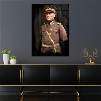 Dikey VatanTemalı Cam Tablo 182