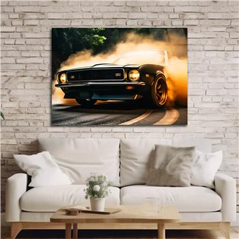 Yatay DoğaTemalı Cam Tablo 417