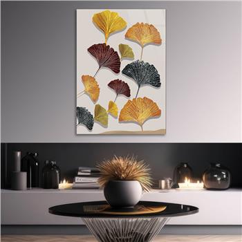 Kunst Thema auf bedrucktem Glas