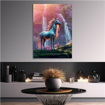 Thema Natur auf bedrucktem Glas