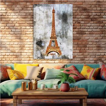 Kunst Thema auf bedrucktem Glas