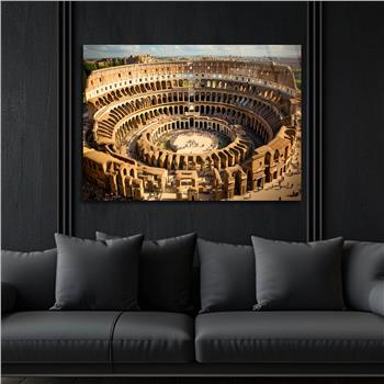 Yatay DoğaTemalı Cam Tablo 414