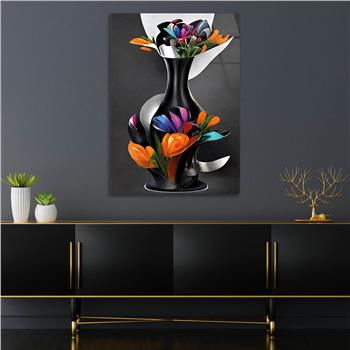 Thema Natur auf bedrucktem Glas