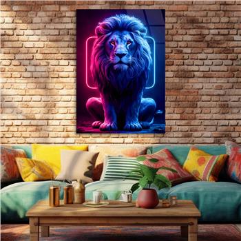 Dikey Doğa Temalı Cam Tablo 331