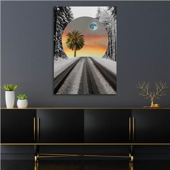 Kunst Thema auf bedrucktem Glas 305