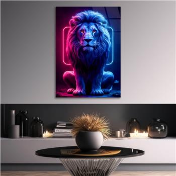 Dikey Doğa Temalı Cam Tablo 331