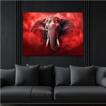 Horizontal Art-Themed Tempered Glass Wall Art 363